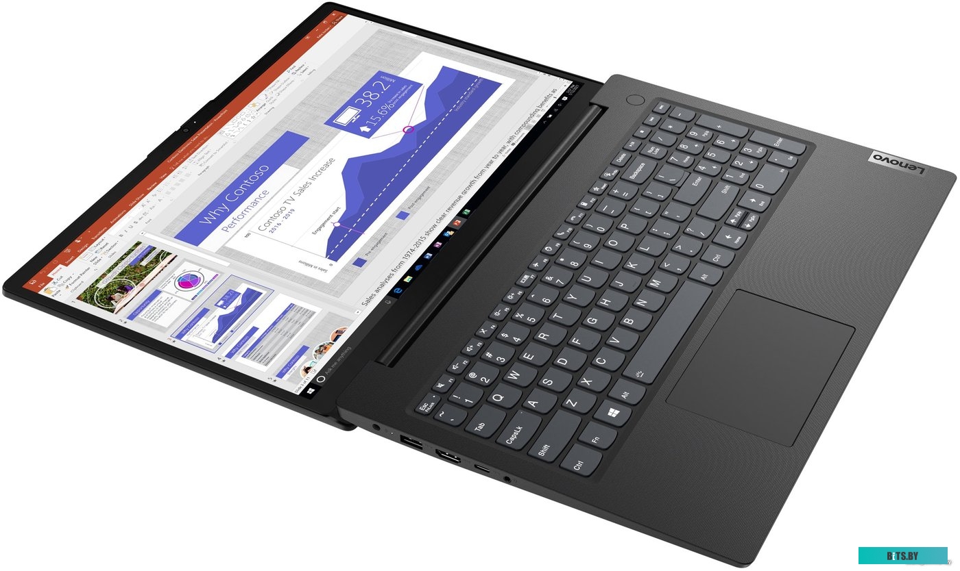 Ноутбук Lenovo V15 G2 ITL 15.6" FHD, Intel Core i3-1115G4, 8Gb, 256Gb SSD, noDVD,DOS, серый (82KB00Y3CD)*