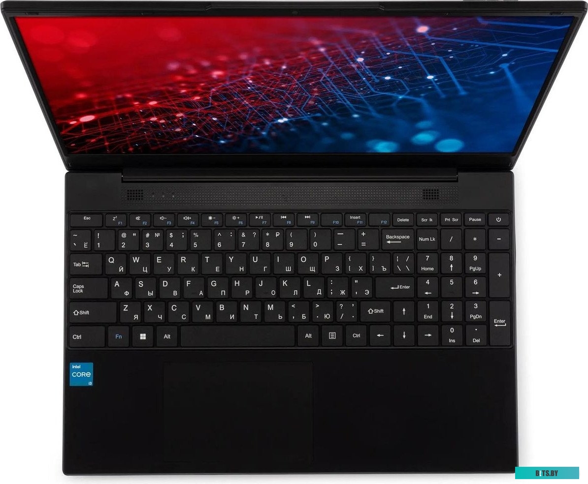 Ноутбук IRU Калибр 15TLG Core i3 1115G4 8Gb SSD256Gb Intel UHD Graphics G4 15.6" IPS FHD (1920x1080) Windows 11 trial (для ознакомления) black WiFi BT