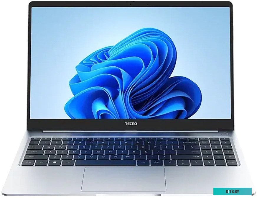 TECNO Megabook T1 T15DA Ryzen 5 5560U 16Gb SSD 1Tb AMD Radeon Graphics 15,6 FHD IPS Cam 70Вт*ч No OS Серебристый 4894947015212