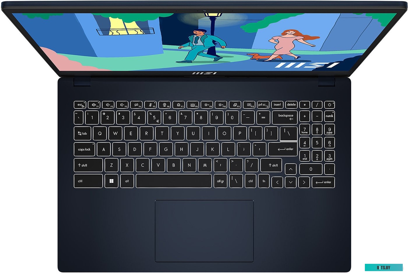 Ноутбук MSI Modern 15 B12MO-656XBY