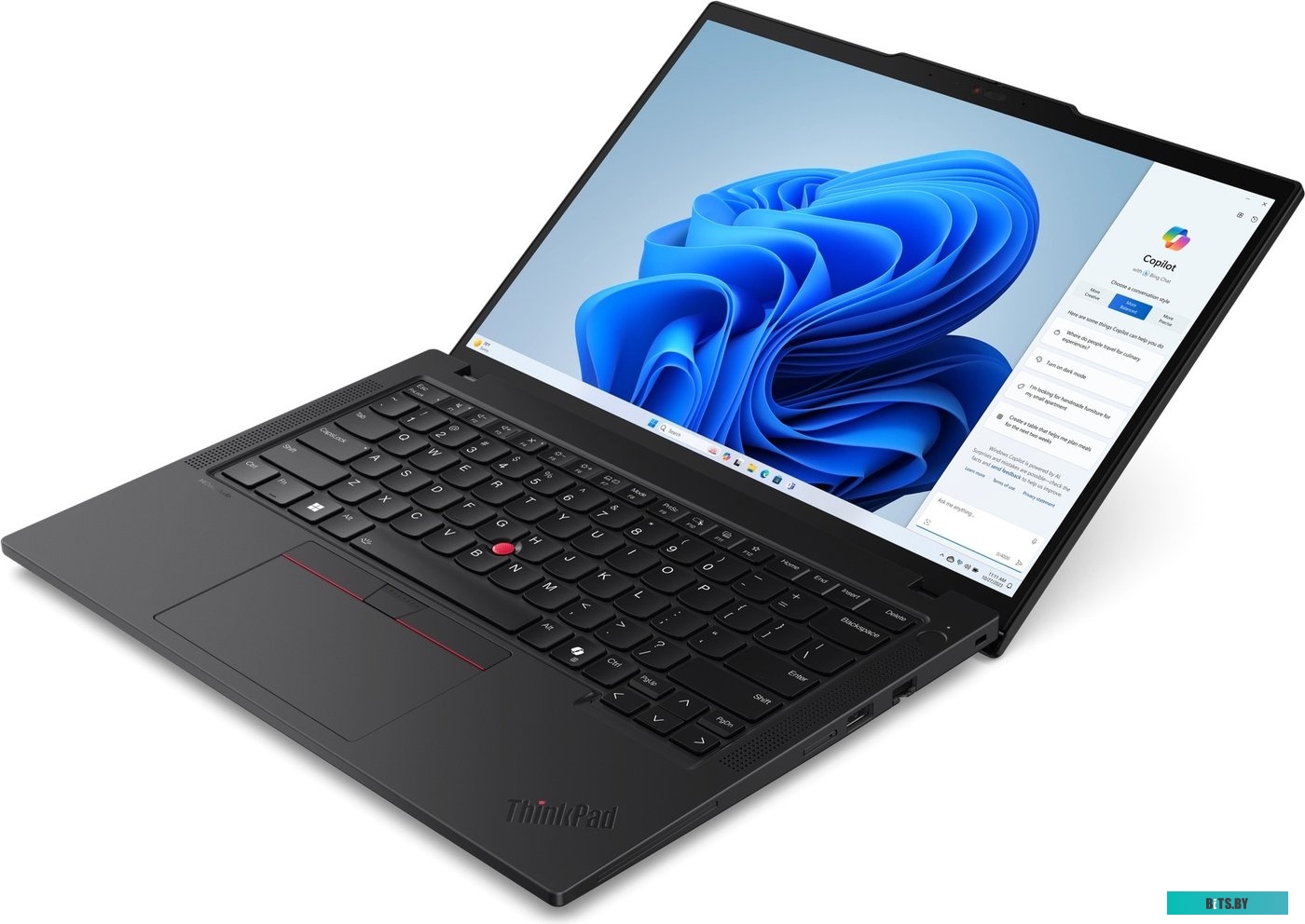 Ноутбук Lenovo ThinkPad T14s G3  14" WUXGA, Intel Core i5-1240P, 16Gb, 512Gb SSD, no ODD, Intel Iris Xe  Graphics , Win11 Pro, черный(21BSA01QCD)*