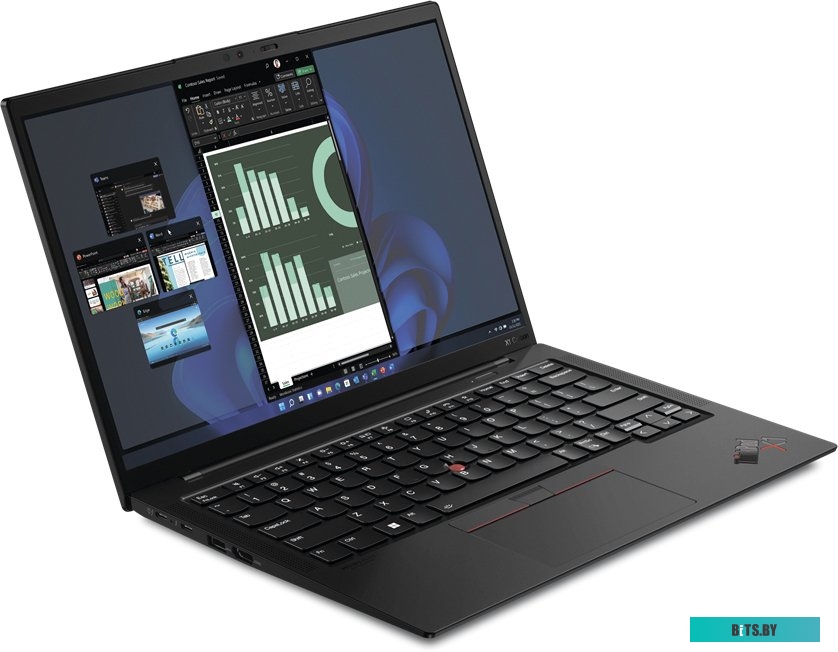 Ноутбук Lenovo Thinkpad X1 Carbon Gen10 14" WUXGA, Intel Core i7-1265U vPro, 16Gb, 2Tb SSD, no ODD, Intel Iris Xe  Graphics , Win11 Pro, черный(21CCSB