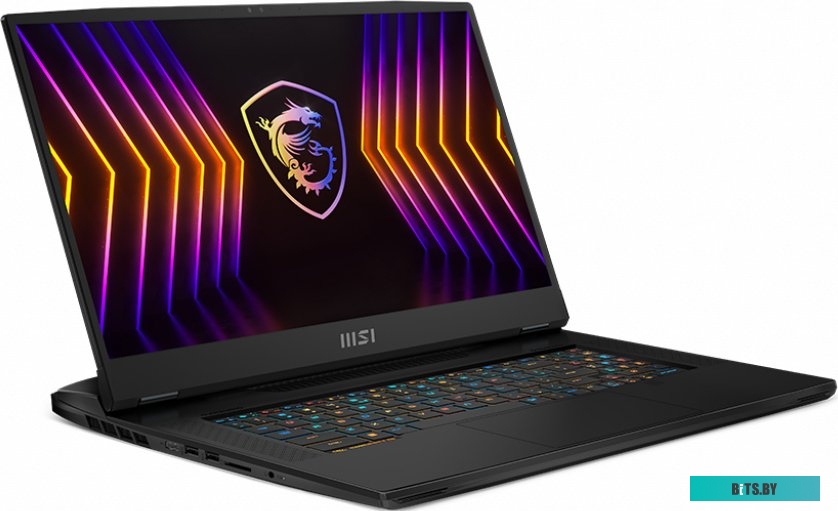 Ноутбук MSI Titan GT77 HX 13VH-045 (QWERTZY/RUS) 17.3" UHD, Intel Core i9-13980HX, 64Gb, 2Tb SSD, no ODD, NVidia RTX4080 12Gb, Win11 Home, черный*