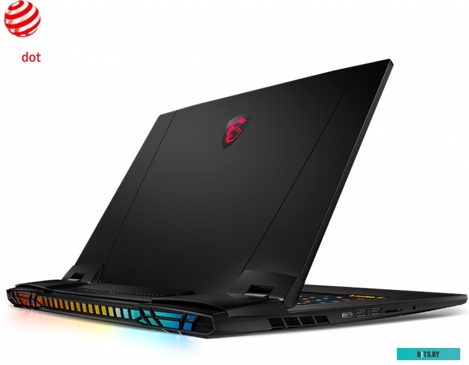 Ноутбук MSI Titan GT77 HX 13VH-045 (QWERTZY/RUS) 17.3" UHD, Intel Core i9-13980HX, 64Gb, 2Tb SSD, no ODD, NVidia RTX4080 12Gb, Win11 Home, черный*