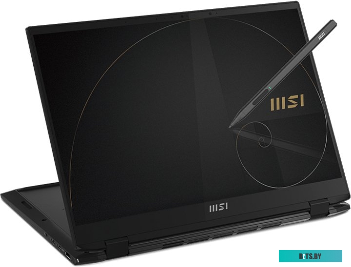 Ноутбук MSI Summit E16 Flip Evo A12MT-033 (QWERTZY/RUS) 16" FHD+ Touch, Intel Core i7-1280P, 16Gb, 1Tb SSD, no ODD, Win11 Pro, черный*