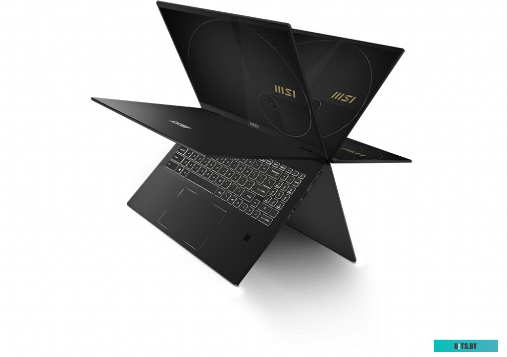 Ноутбук MSI Summit E16 Flip Evo A12MT-033 (QWERTZY/RUS) 16" FHD+ Touch, Intel Core i7-1280P, 16Gb, 1Tb SSD, no ODD, Win11 Pro, черный*