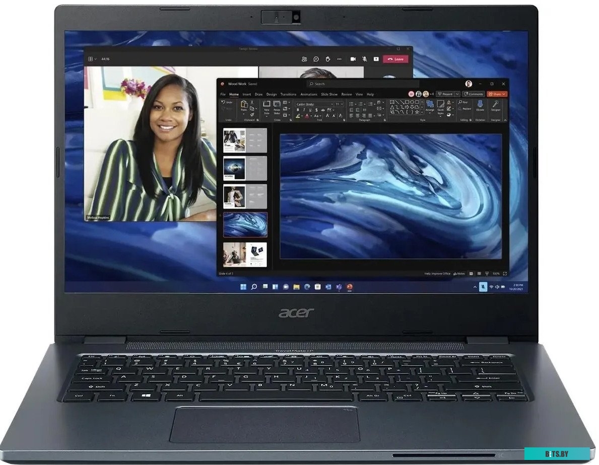 Ноутбук ACER TMP414-51-7468 TravelMate  14.0'' FHD(1920x1080) IPS/Intel Core i7-1165G7 2.80GHz Quad/16GB+512GB SSD/Integrated/WiFi/BT/1.0MP/microSD/Fi