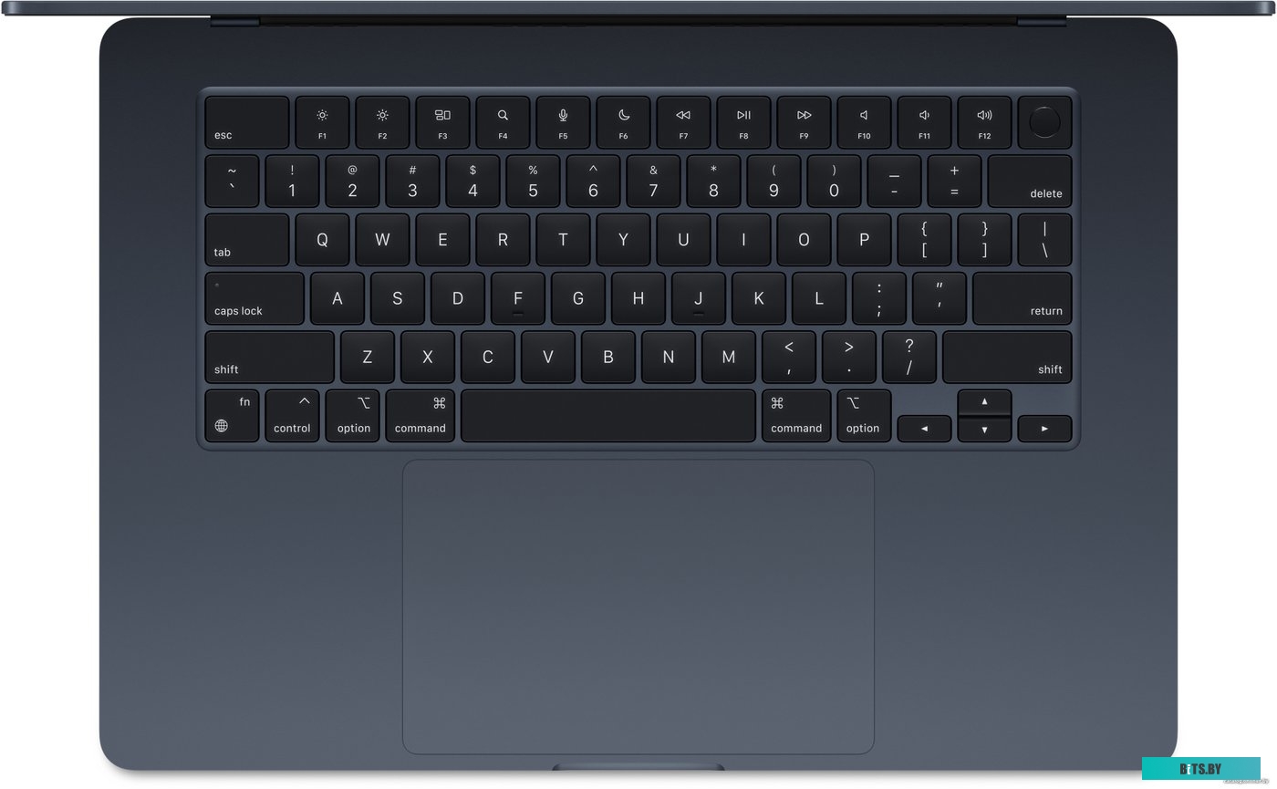 Ноутбук APPLE MacBook Air MacBook Air 15" MQKR3RU/A 15" 2880x1864 RAM 8Гб SSD 256Гб встроенная ENG/RUS macOS Midnight Black/237.6 мм/340.4 мм/11.5 мм 