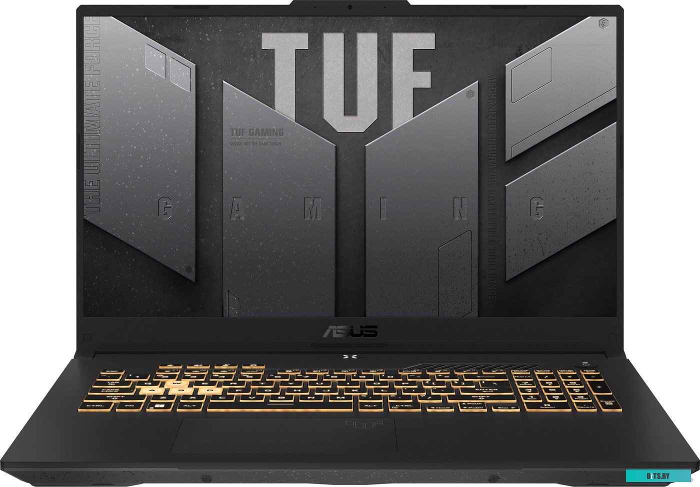 Ноутбук Asus TUF Gaming FX707ZC4-HX056 Core i7 12700H 16Gb SSD1Tb NVIDIA GeForce RTX 3050 4Gb 17.3" IPS FHD (1920x1080) noOS grey WiFi BT Cam (90NR0GX