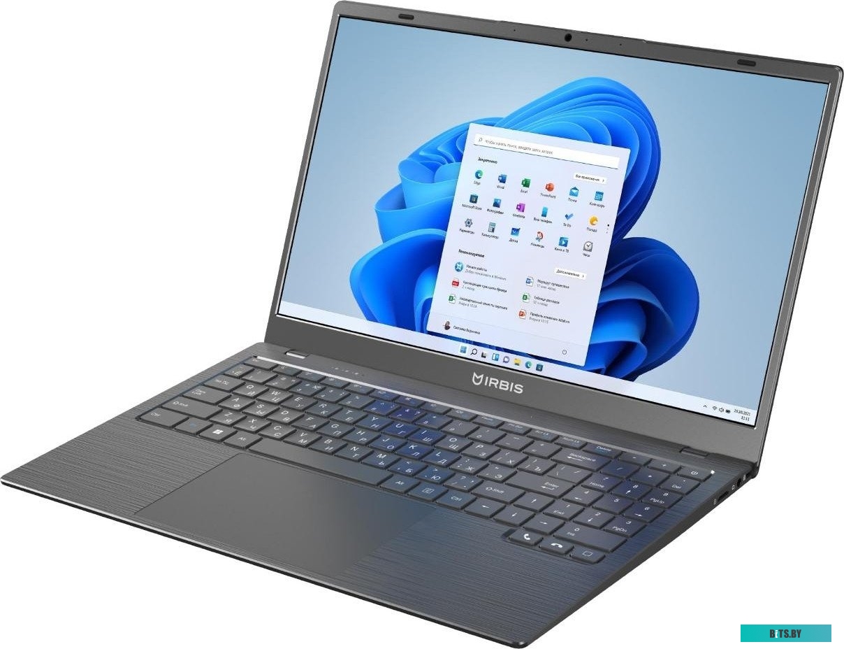 IRBIS 15NBC1013 15.6" notebook,CPU: N4020, 15.6"LCD 1920*1080 IPS , 8GB+128GB EMMC, AC wifi, Front camera: 2MP, 5000mha battery, plastic case with 3 b