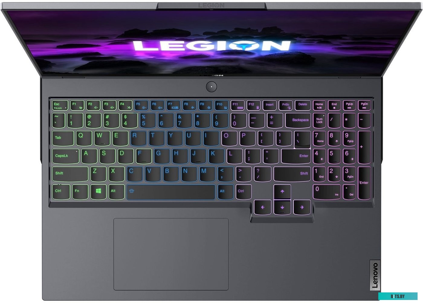 Ноутбук 16.0" Lenovo Legion 5 Pro 16ACH6H [82JQ00LGPB] (Black|Grey)