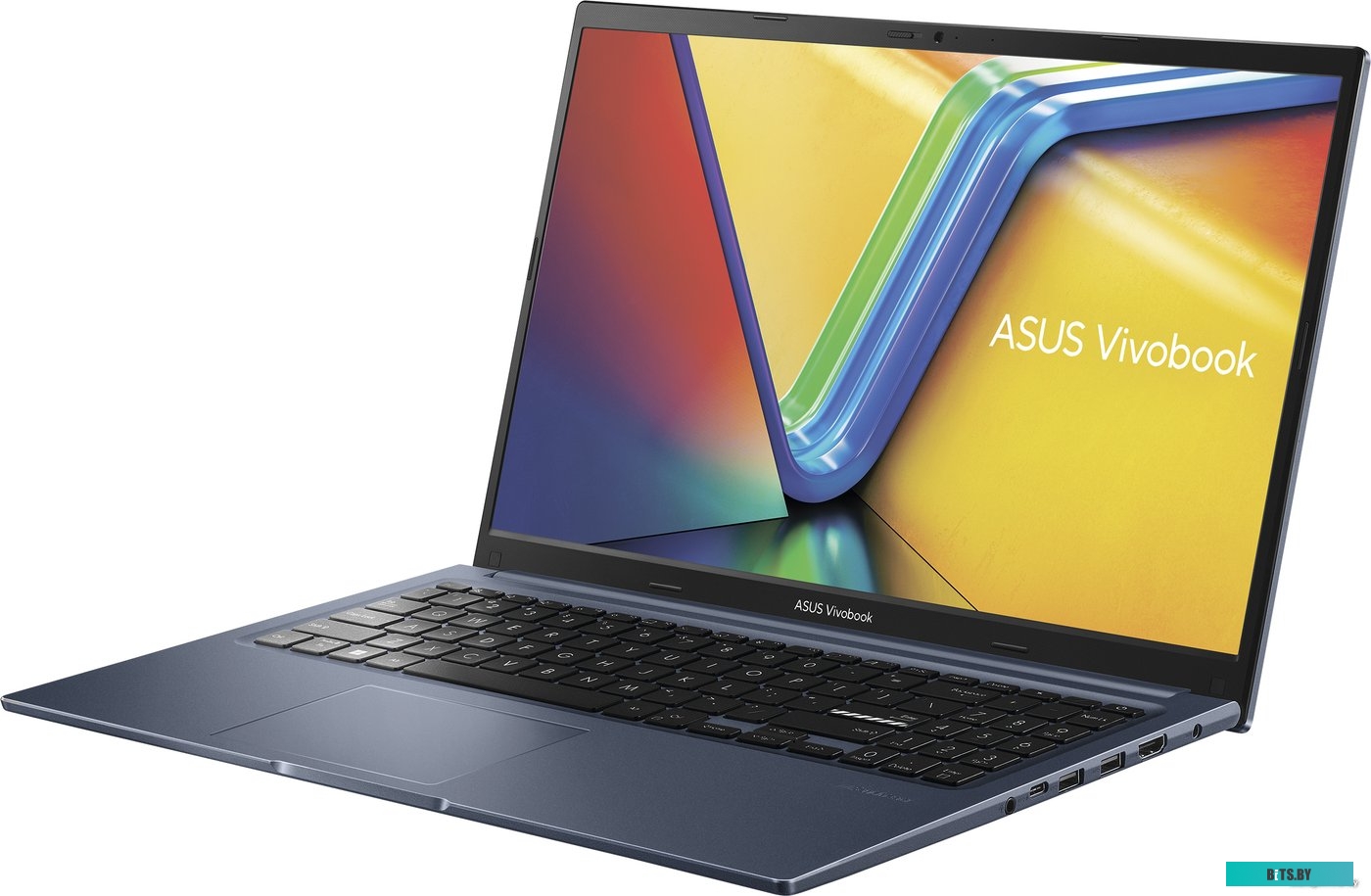 Ноутбук ASUS VivoBook Series R1504ZA-BQ659W 15.6" 1920x1080/Intel Core i3-1215U/RAM 8Гб/SSD 256Гб/Intel UHD Graphics/ENG|RUS/Windows 11 Home синий 1.7