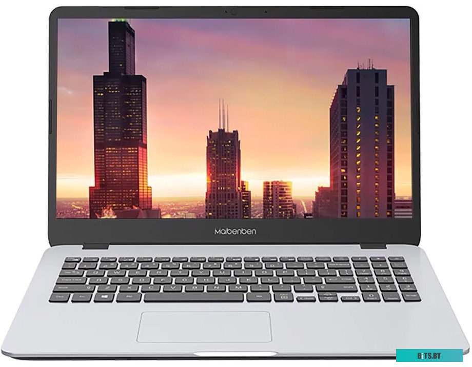 Ноутбук Maibenben M545 Ryzen 5 4500U 16Gb SSD512Gb AMD Radeon 15.6" IPS FHD (1920x1080) Linux silver WiFi BT Cam 4440mAh (M5451SF0LSRE0)