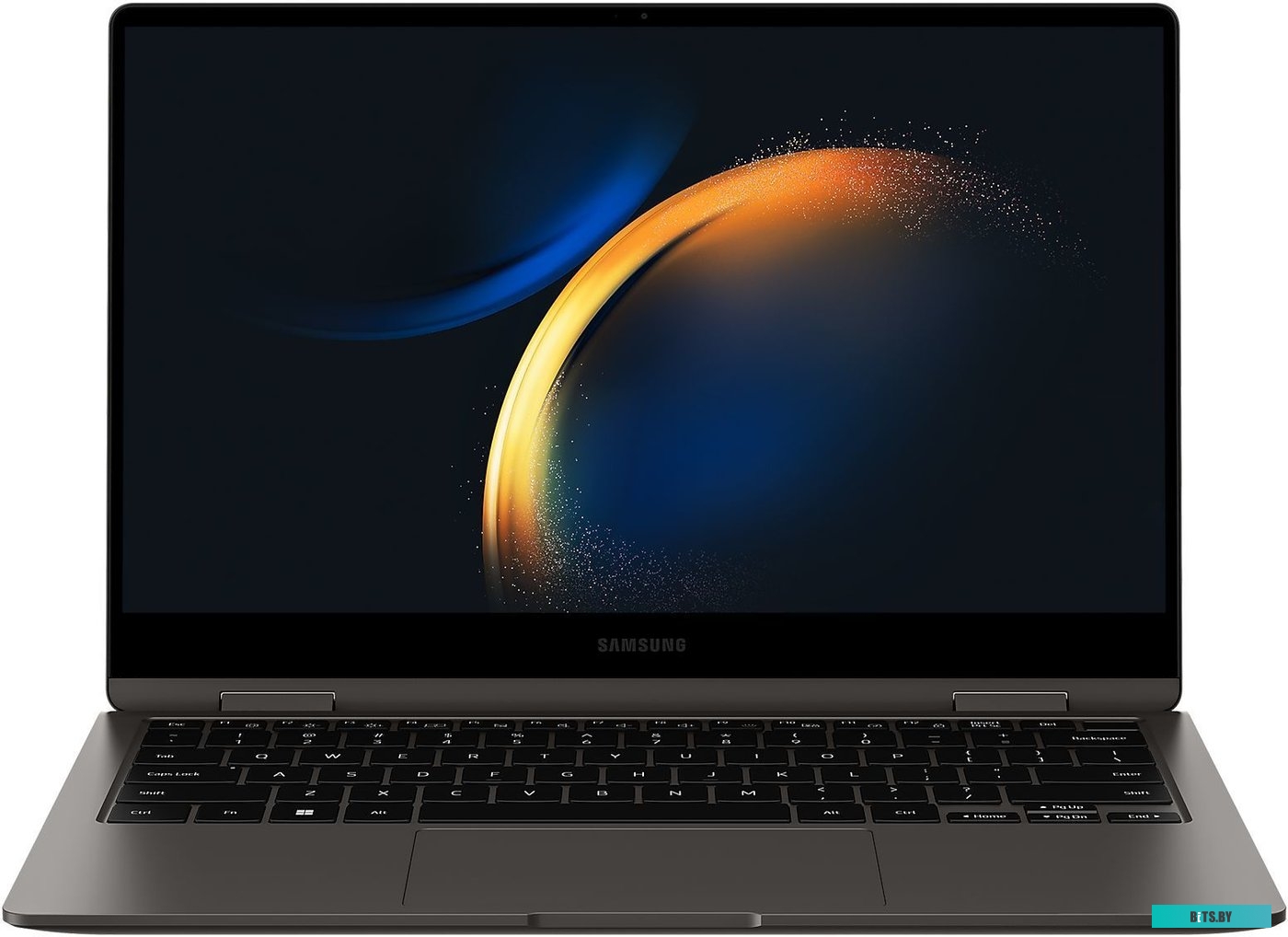 NP730QFG-KA4IT Ноутбук Samsung Galaxy book 3 360 NP730 Core i7 1360P 16Gb SSD512Gb Intel Iris Xe graphics 13.3" AMOLED Touch FHD (1920x1080) Windows 1
