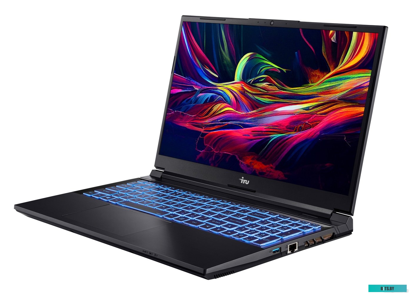 Ноутбук IRU Калибр 15ALC Core i5 12500H 32Gb SSD512Gb NVIDIA GeForce RTX 3050 4Gb 15.6" IPS FHD (1920x1080) Free DOS black WiFi BT Cam 3465mAh (199371