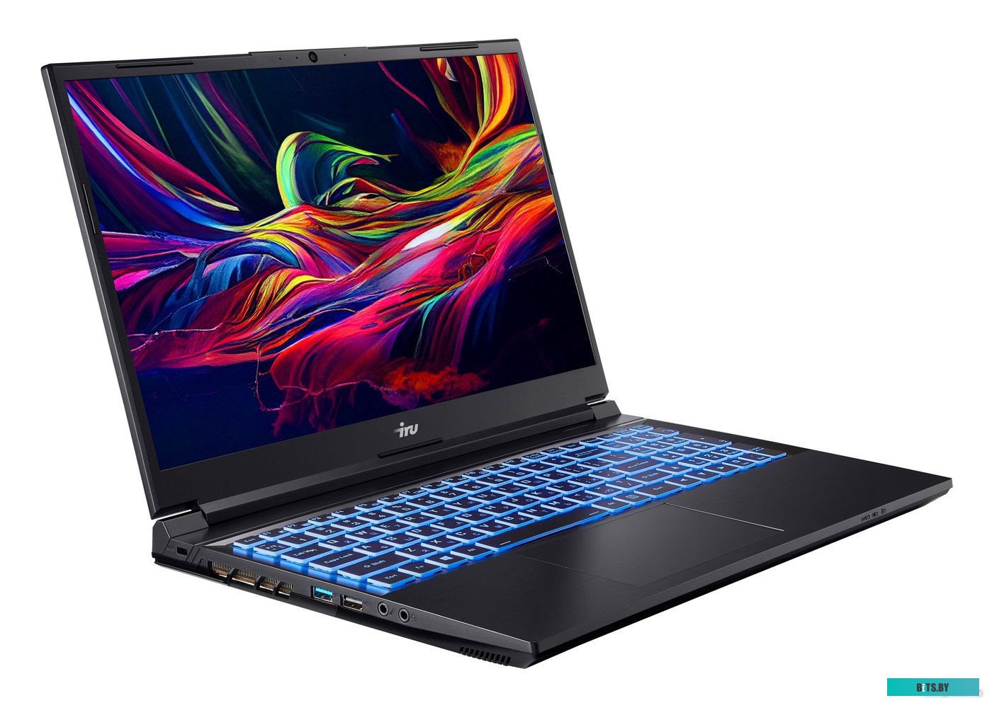 Ноутбук IRU Калибр 15ALC Core i5 12500H 32Gb SSD512Gb NVIDIA GeForce RTX 3050 4Gb 15.6" IPS FHD (1920x1080) Free DOS black WiFi BT Cam 3465mAh (199371