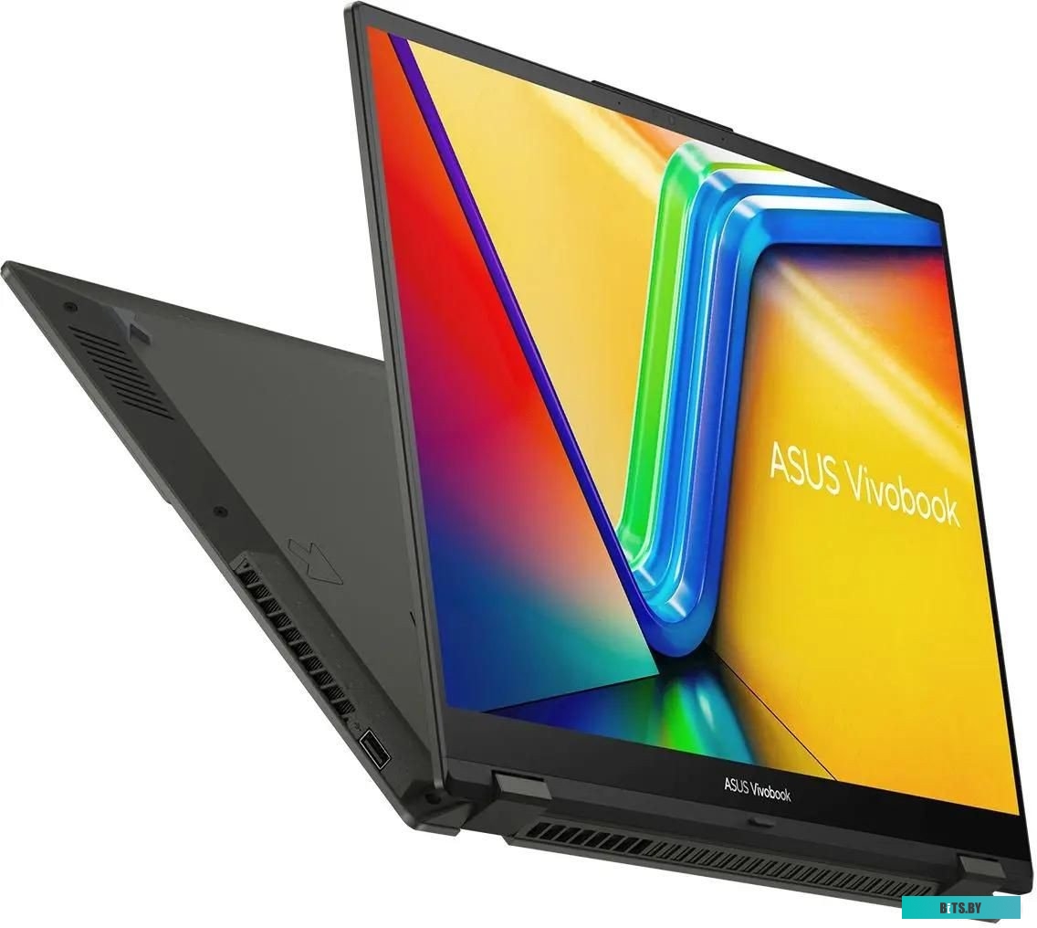 ASUS VivoBook S 16 Flip TN3604YA Ryzen 5 7530U 8Gb SSD 256Gb AMD Radeon Graphics 16 WUXGA IPS 42Вт*ч Win11 Черный TN3604YA-MC093W 90NB1041-M003Y0