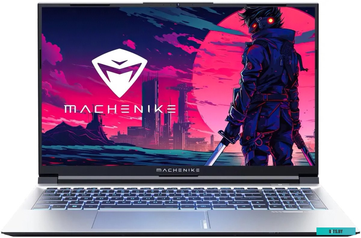 Ноутбук Machenike L15 Air Pulsar XT 15.6" IPS 144Hz/Intel Core i7 12650H/16Gb/512Gb/nVidia RTX4050/DOS/silver/2.3kg