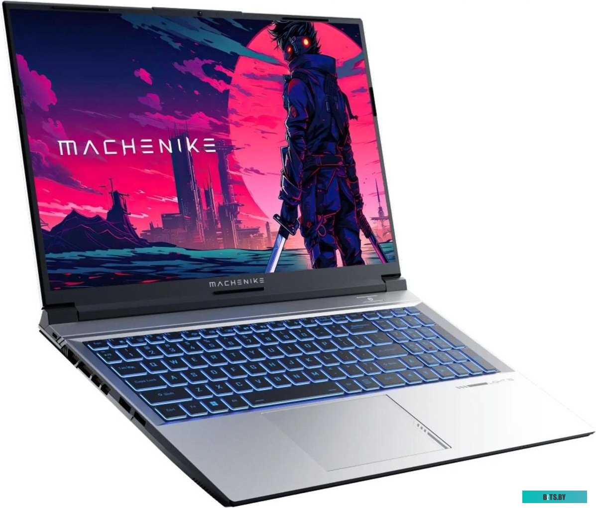 Ноутбук Machenike L15 Air Pulsar XT 15.6" IPS 144Hz/Intel Core i7 12650H/16Gb/512Gb/nVidia RTX4050/DOS/silver/2.3kg