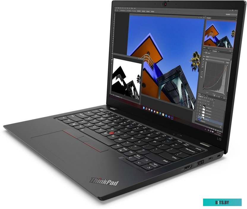 21FQA03LCD-N0001 Ноутбук Lenovo ThinkPad L13 G4 Ryzen 5 Pro 7530U 16Gb SSD512Gb AMD Radeon 13.3" IPS WUXGA (1920x1200) Windows 11 Professional 64 blac
