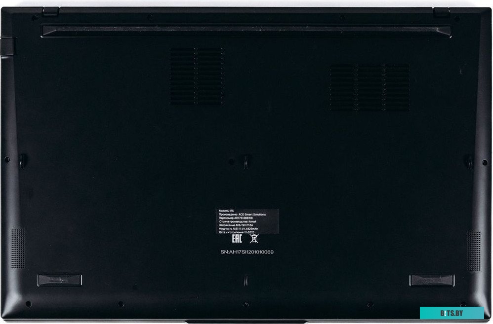 AH17S1286WB Ноутбук ACD 17S Intel Core i3-1215U/8Gb/SSD256Gb/17.3"/IPS/FHD/NoOS/black (AH17S1286WB)