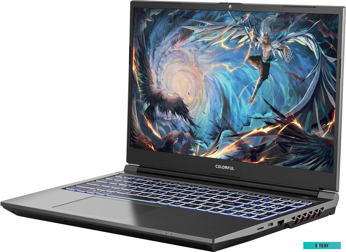 A10003400455 Ноутбук Colorful X15 AT 23 Intel Core i5-12450H/16Gb/SSD512Gb/RTX4060 6Gb/15.6"/IPS/FHD/144Hz/180W/NoOS/Grey (A10003400455)