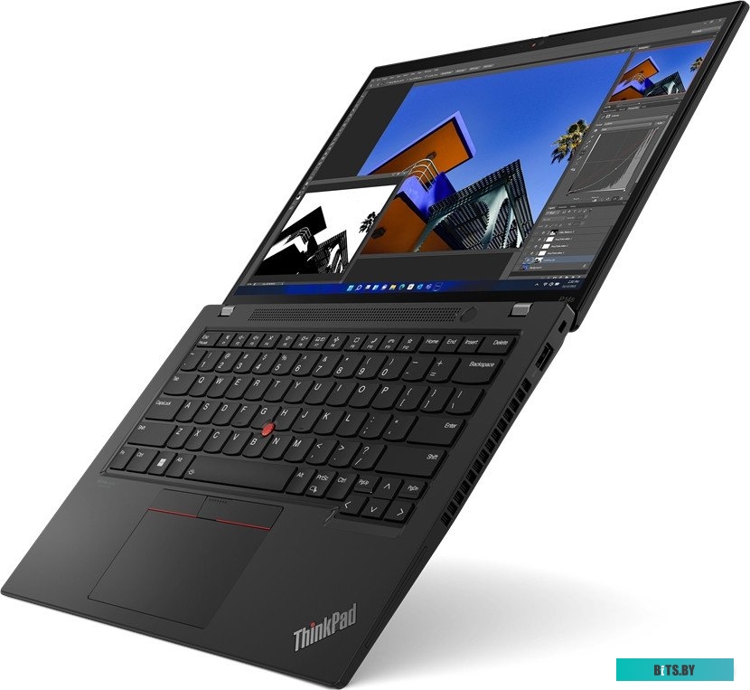21HGS4KG00 Ноутбук Lenovo ThinkPad P14s Gen 4 Core i7 1360P 16Gb SSD1Tb 14" IPS WUXGA noOS black WiFi BT Cam (21HGS4KG00)