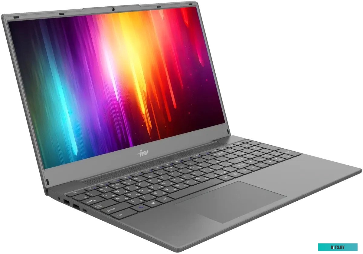 2009305 Ноутбук IRU Калибр 15РH Ryzen 5 5500U 16Gb SSD512Gb AMD Radeon R7 15.6" IPS FHD (1920x1080) Windows 11 Professional black WiFi BT Cam (2009305