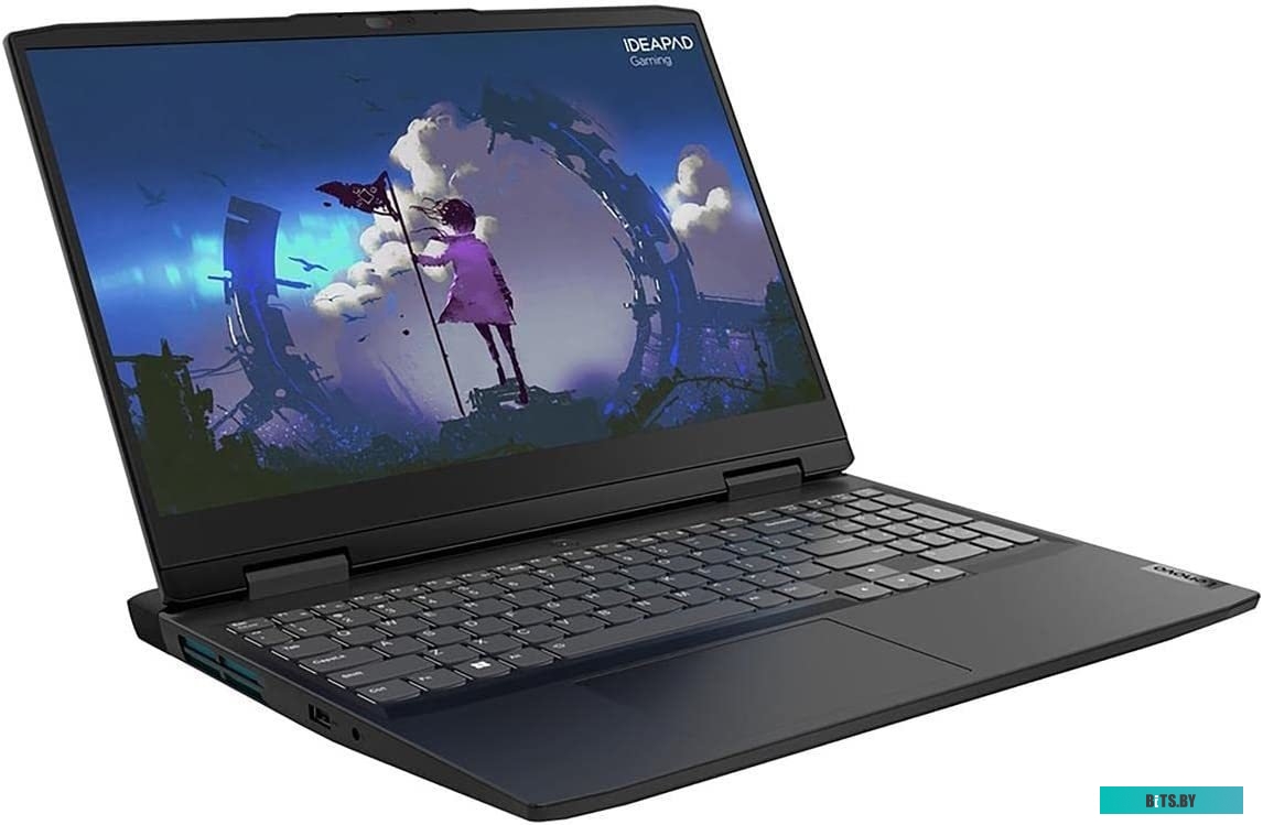 82SB00WRRK Lenovo IdeaPad Gaming 3 15ARH7 Ryzen 5 6600H 8Gb SSD 512Gb NVIDIA RTX 3050 для ноутбуков 4Gb 15,6 FHD IPS Cam 45Вт*ч No OS Темно-серый 82SB
