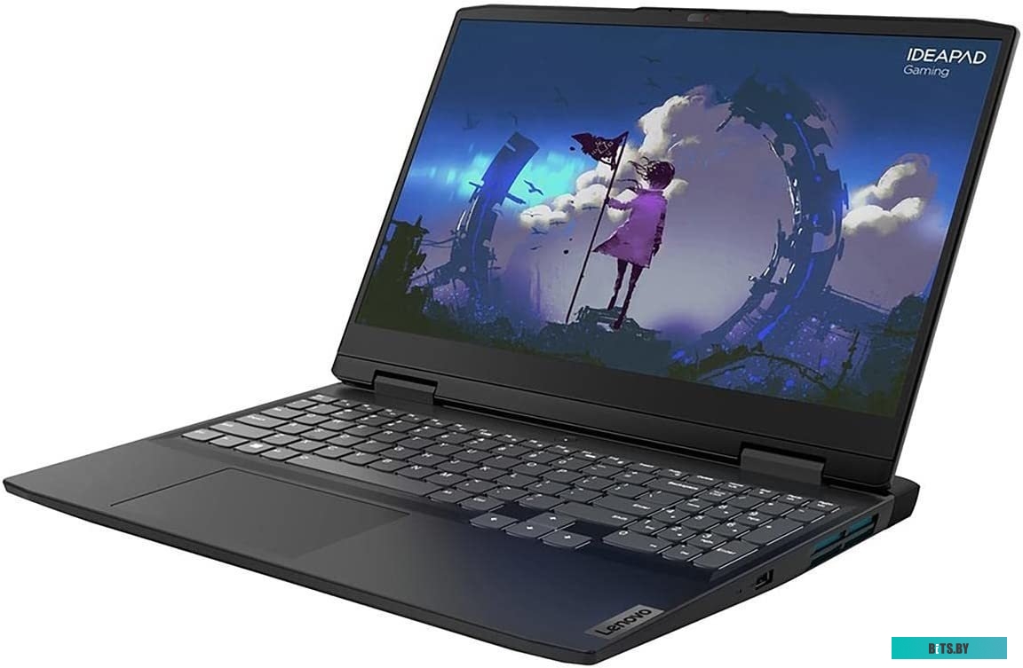 82SB00WRRK Lenovo IdeaPad Gaming 3 15ARH7 Ryzen 5 6600H 8Gb SSD 512Gb NVIDIA RTX 3050 для ноутбуков 4Gb 15,6 FHD IPS Cam 45Вт*ч No OS Темно-серый 82SB