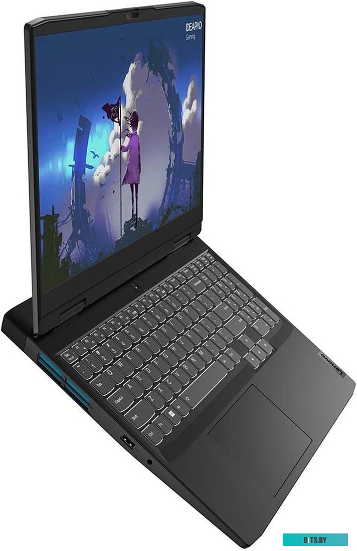 82SB00WRRK Lenovo IdeaPad Gaming 3 15ARH7 Ryzen 5 6600H 8Gb SSD 512Gb NVIDIA RTX 3050 для ноутбуков 4Gb 15,6 FHD IPS Cam 45Вт*ч No OS Темно-серый 82SB