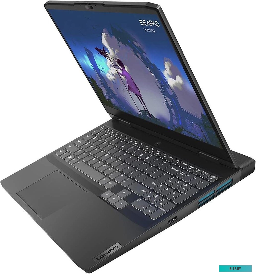 82SB00WRRK Lenovo IdeaPad Gaming 3 15ARH7 Ryzen 5 6600H 8Gb SSD 512Gb NVIDIA RTX 3050 для ноутбуков 4Gb 15,6 FHD IPS Cam 45Вт*ч No OS Темно-серый 82SB