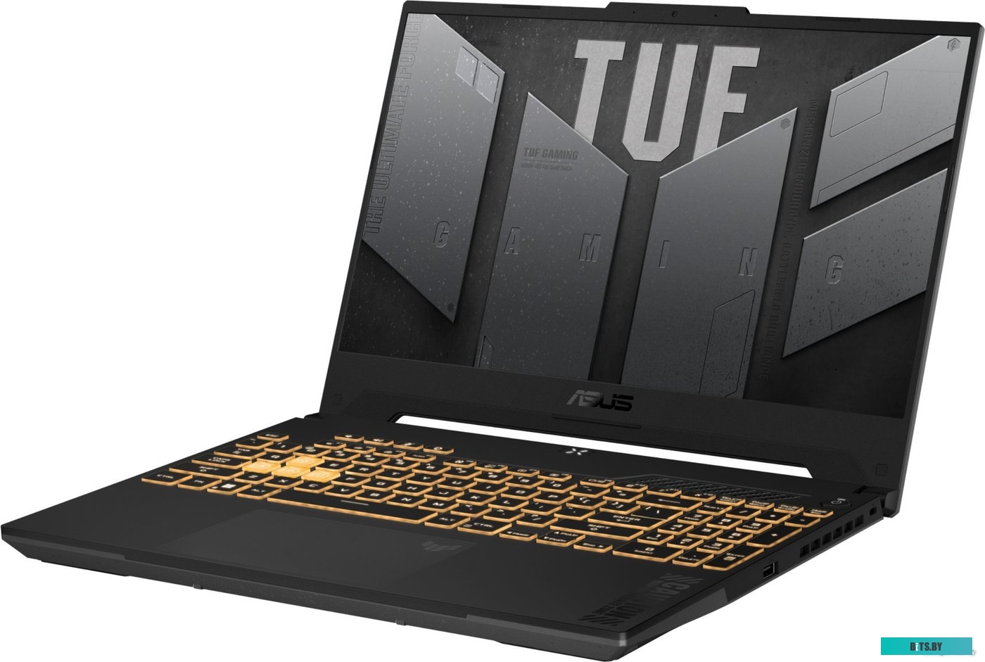 Ноутбук Asus TUF Gaming F15 FX507ZV4-LP106 Core i7 12700H 16Gb SSD1Tb NVIDIA GeForce RTX4060 8Gb 15.6" IPS FHD (1920x1080) noOS grey WiFi BT Cam (90NR