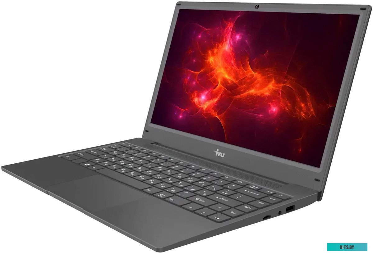 1912669 Ноутбук IRU Калибр 14TLH Core i3 1115G4 8Gb SSD1Tb Intel Iris Xe 14.1" IPS FHD (1920x1080) Free DOS grey WiFi BT Cam 4500mAh (1912669)