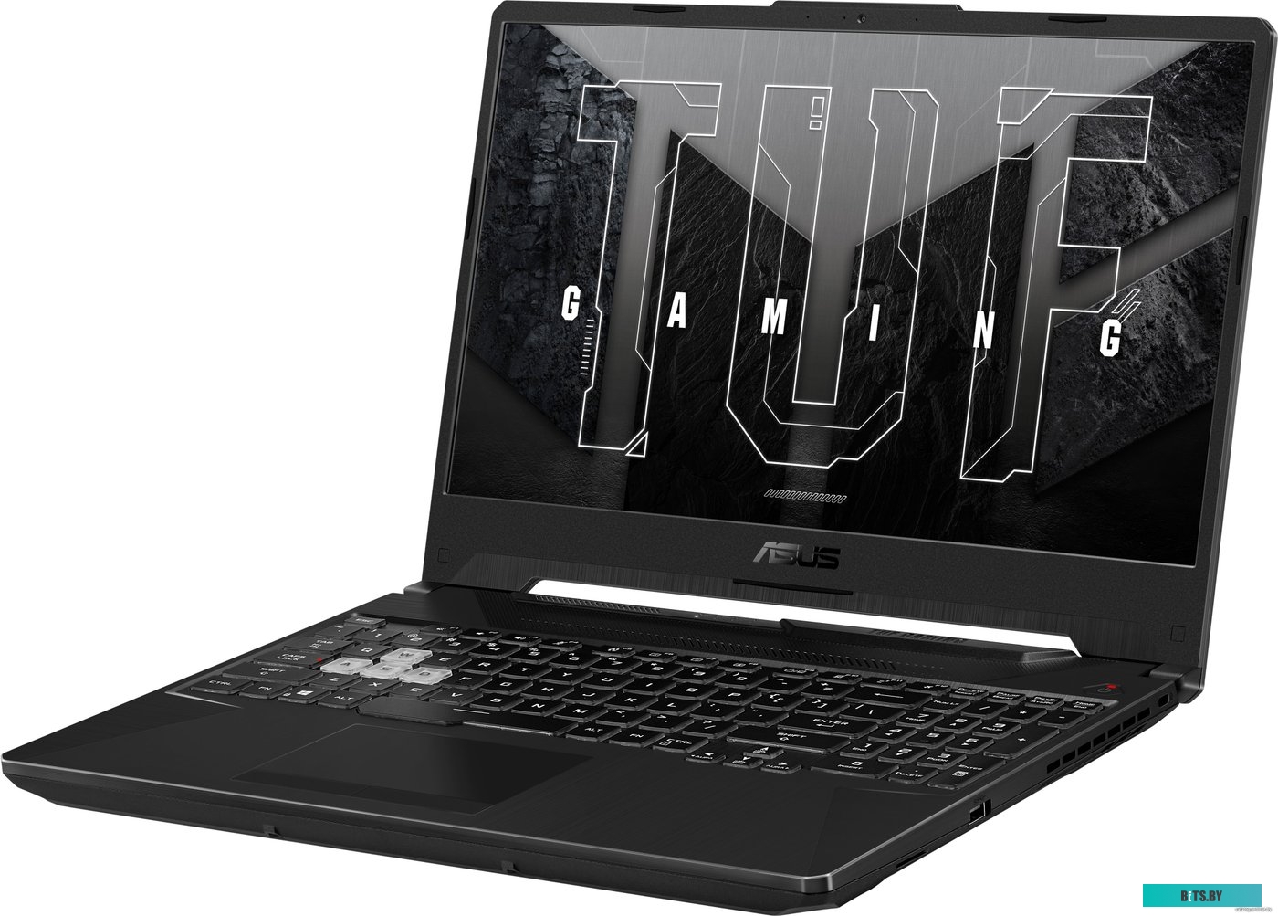 90NR0724-M01560 Ноутбук ASUS TUF FX506HE-HN004 90NR0724-M01560 15.6" Intel Core i5-11400H RAM 16Гб SSD 512Гб RTX 3050 4Гб ENG/RUS DOS графитово-черный