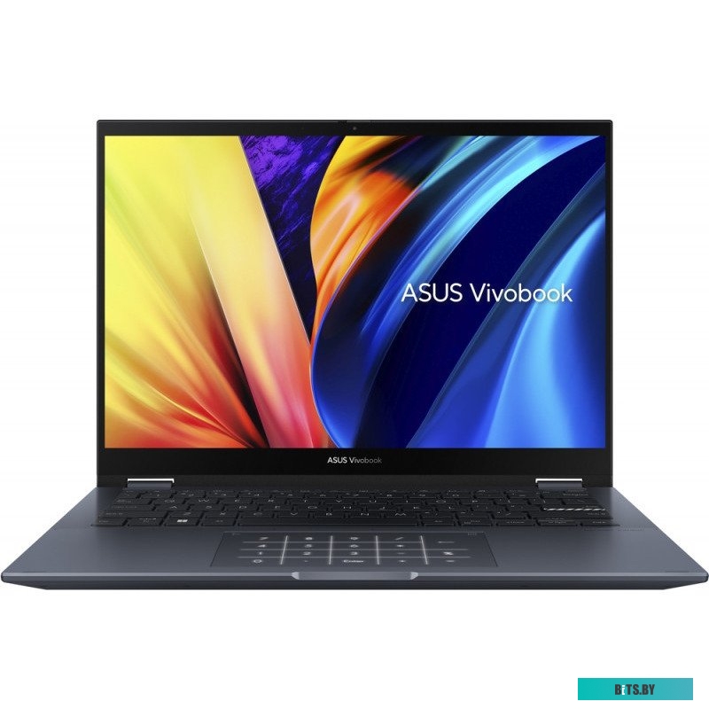 Ноутбук Asus TN3402QA-LZ177 flip Touch+Stylus 14" 1920x1200 IPS Touch/AMD Ryzen 5 5600H/8Gb/512SSD/AMD Radeon/DOS/Blue