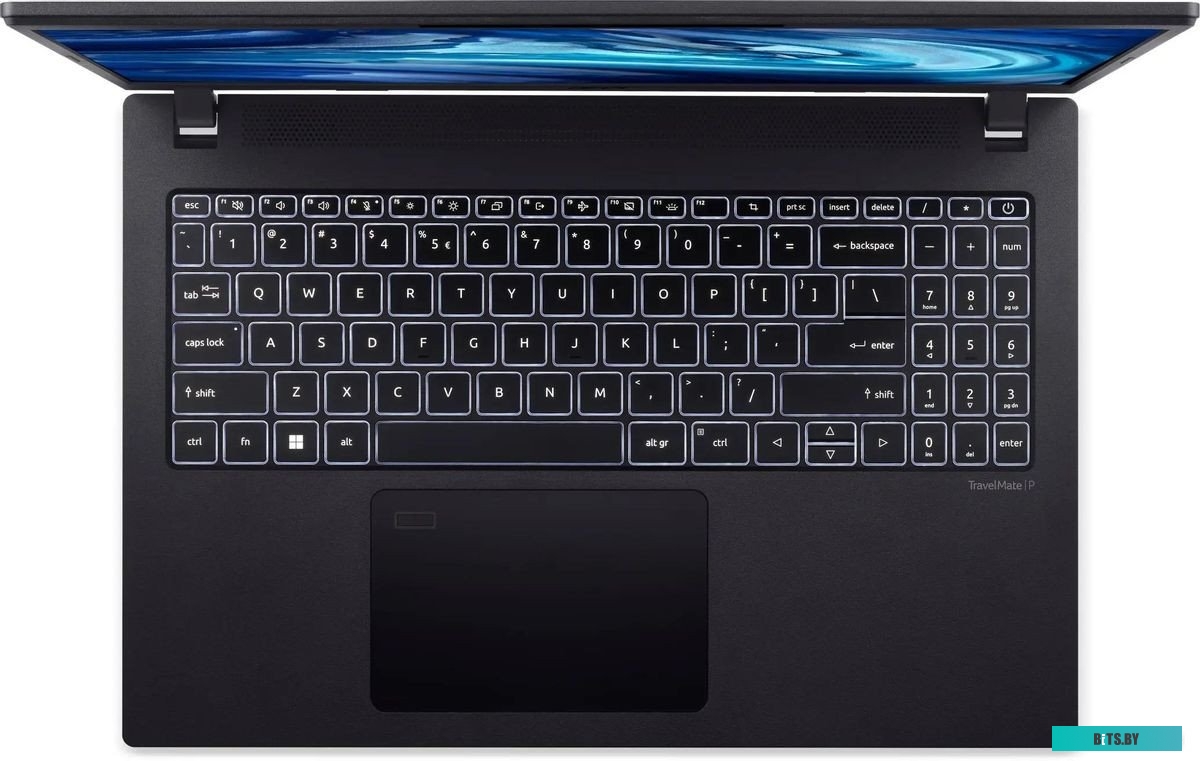 NX.VVSEK.00D QWERTY Ноутбук Acer TravelMate P2 TMP215-54-59K2 15.6" FHD IPS, Intel Core Ci5-1235U, 8Gb, 256GB SSD, RJ45, USB-C, FngrPr, int., Win11Pro
