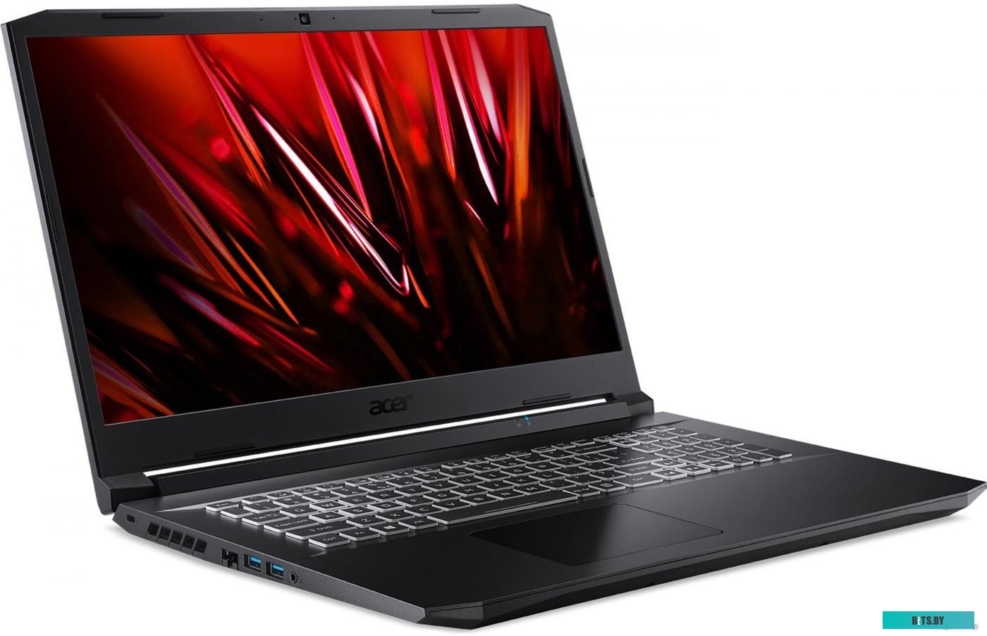 NH.QFHEX.002 QWERTY Ноутбук Acer Nitro 5 AN515-58-564G 15.6" FHD IPS, Intel Core i5-12450H, 16Gb, 512Gb SSD, RTX 3050 4GB, RJ45, USB-C, int., DOS, чер