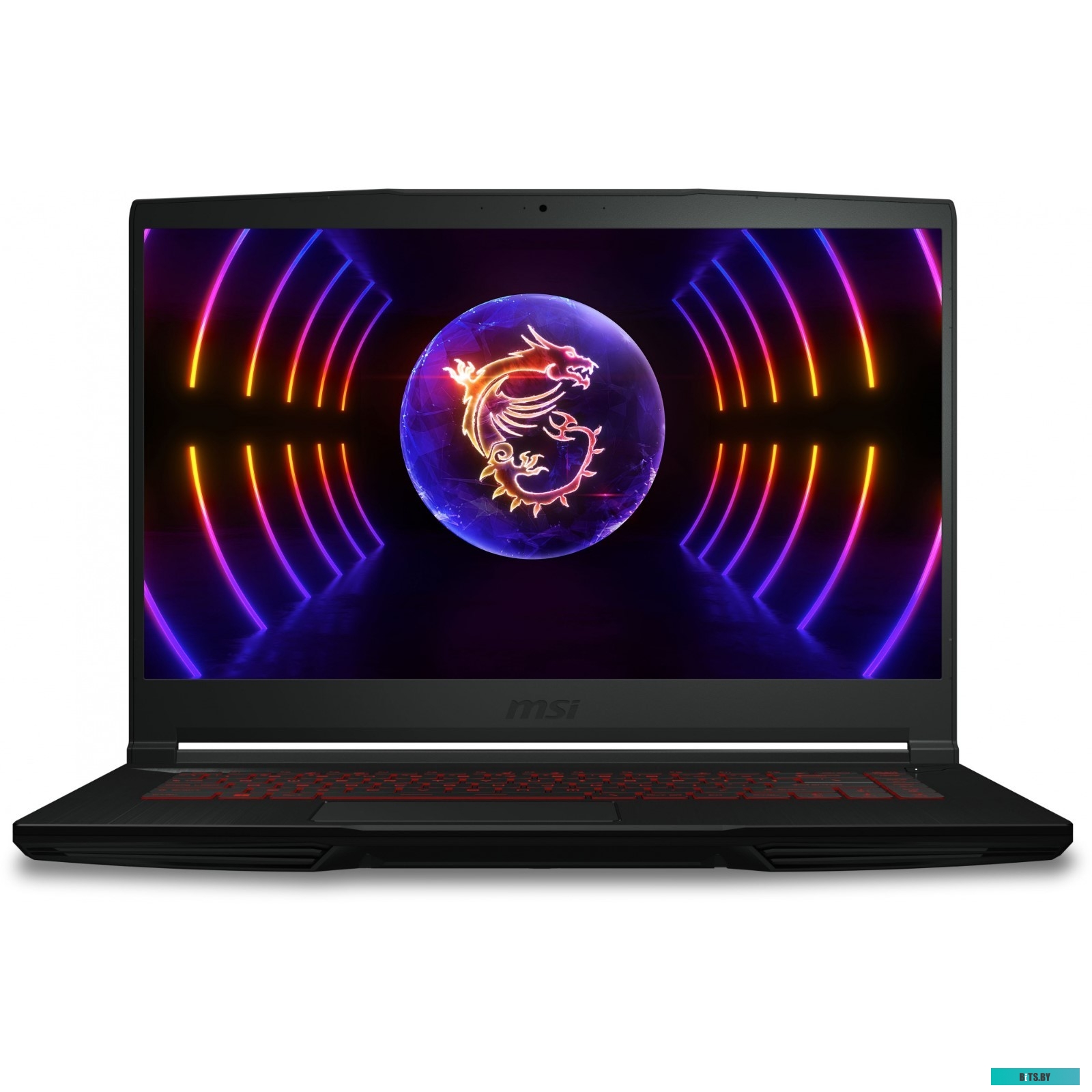 Ноутбук MSI GF63 Thin 12VF-1040RU Core i7 12650H 16Gb SSD512Gb NVIDIA GeForce RTX4060 8Gb 15.6" IPS FHD (1920x1080) Free DOS black WiFi BT Cam (9S7-16