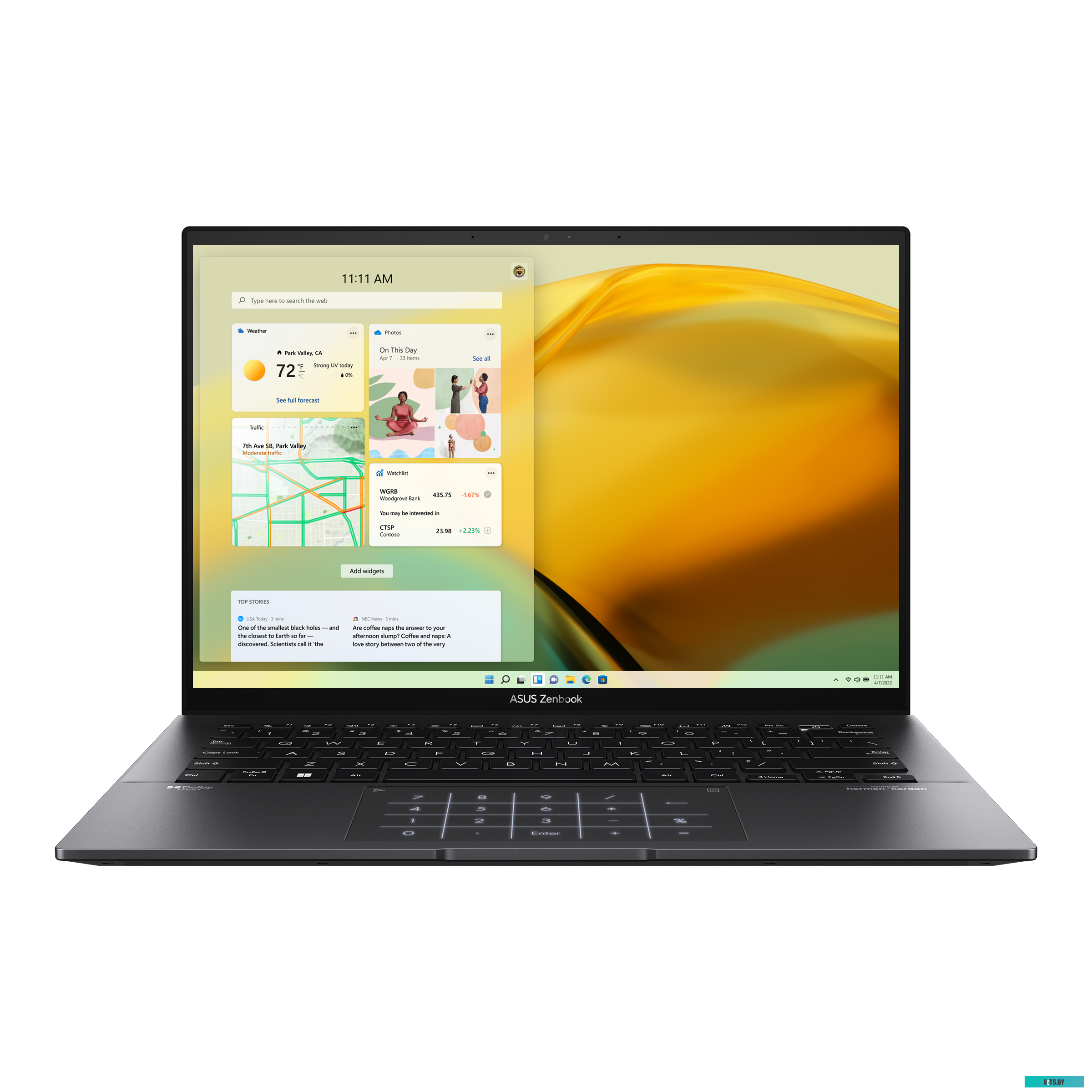 90NB0W95-M01150 Ноутбук ZB 14 UM3402YA-KM606X 14" R7-7730U 16GB/1TB W11P ASUS