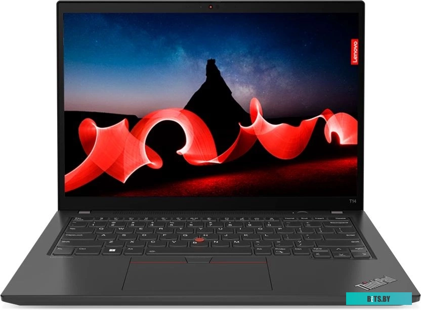 21HEA05PCD Ноутбук Lenovo ThinkPad T14 G4 Core i7 1355U 16Gb SSD512Gb Intel Iris Xe graphics 14" IPS WUXGA (1920x1200) Windows 11 Professional 64 blac