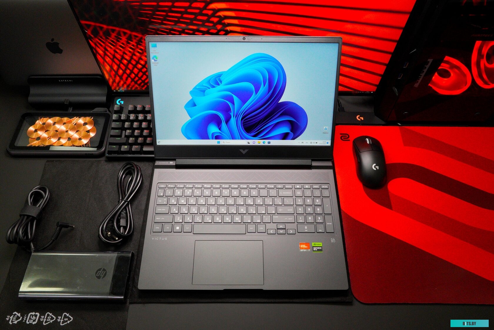 8L5H9EA Ноутбук HP Victus 8L5H9EA Ryzen 7 7840HS 16Gb SSD1Tb NVIDIA GeForce RTX4060 8Gb 16.1" IPS FHD (1920x1080) Free DOS grey WiFi BT Cam