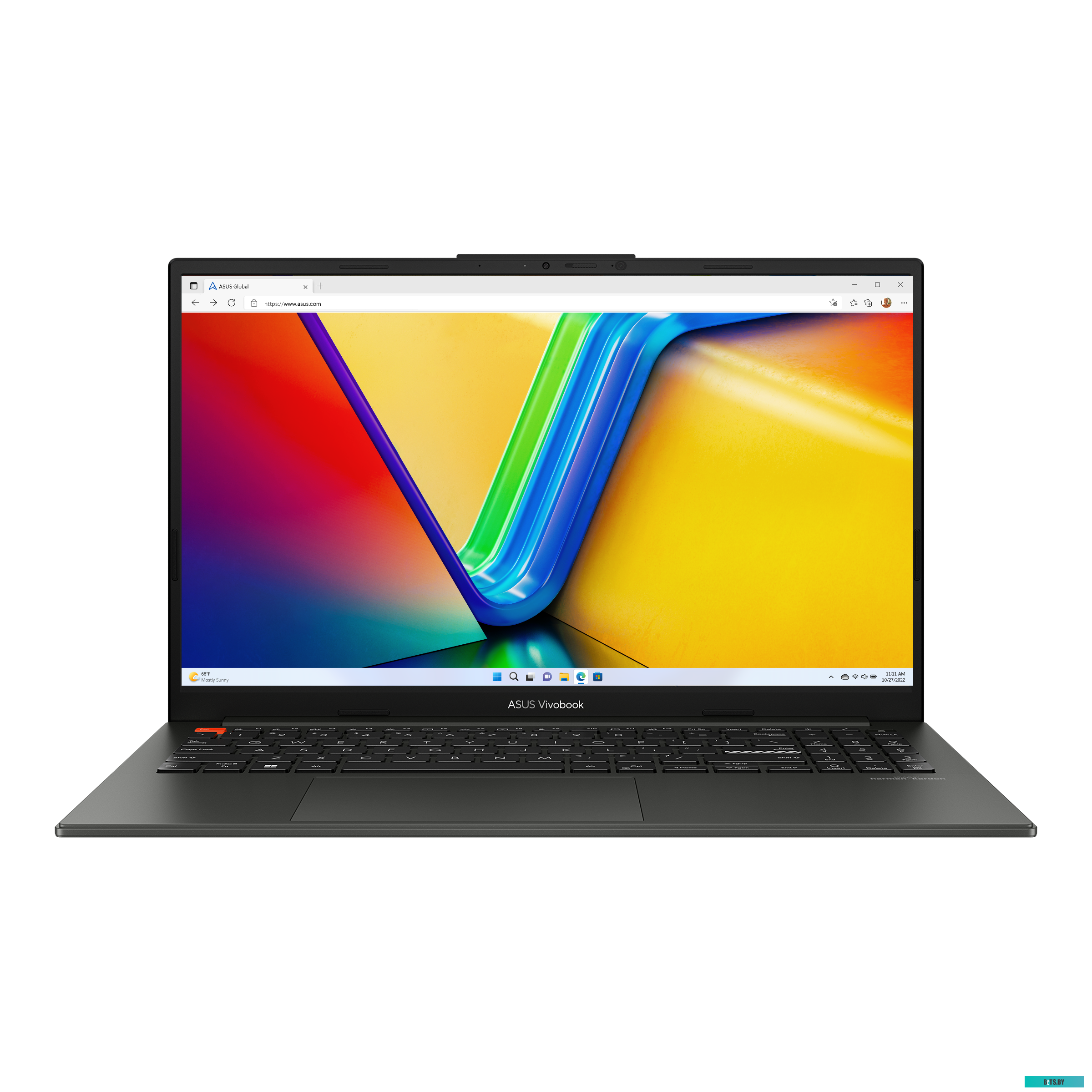 Ноутбук ASUS VivoBook S 15 K5504VA i5-13500H 16Gb SSD 512Gb Iris Xe Graphics 15,6 2.8K OLED 75Вт*ч Win11 Серебр (BAPE Edition) K5504VA-MA342W 90NB0ZK6