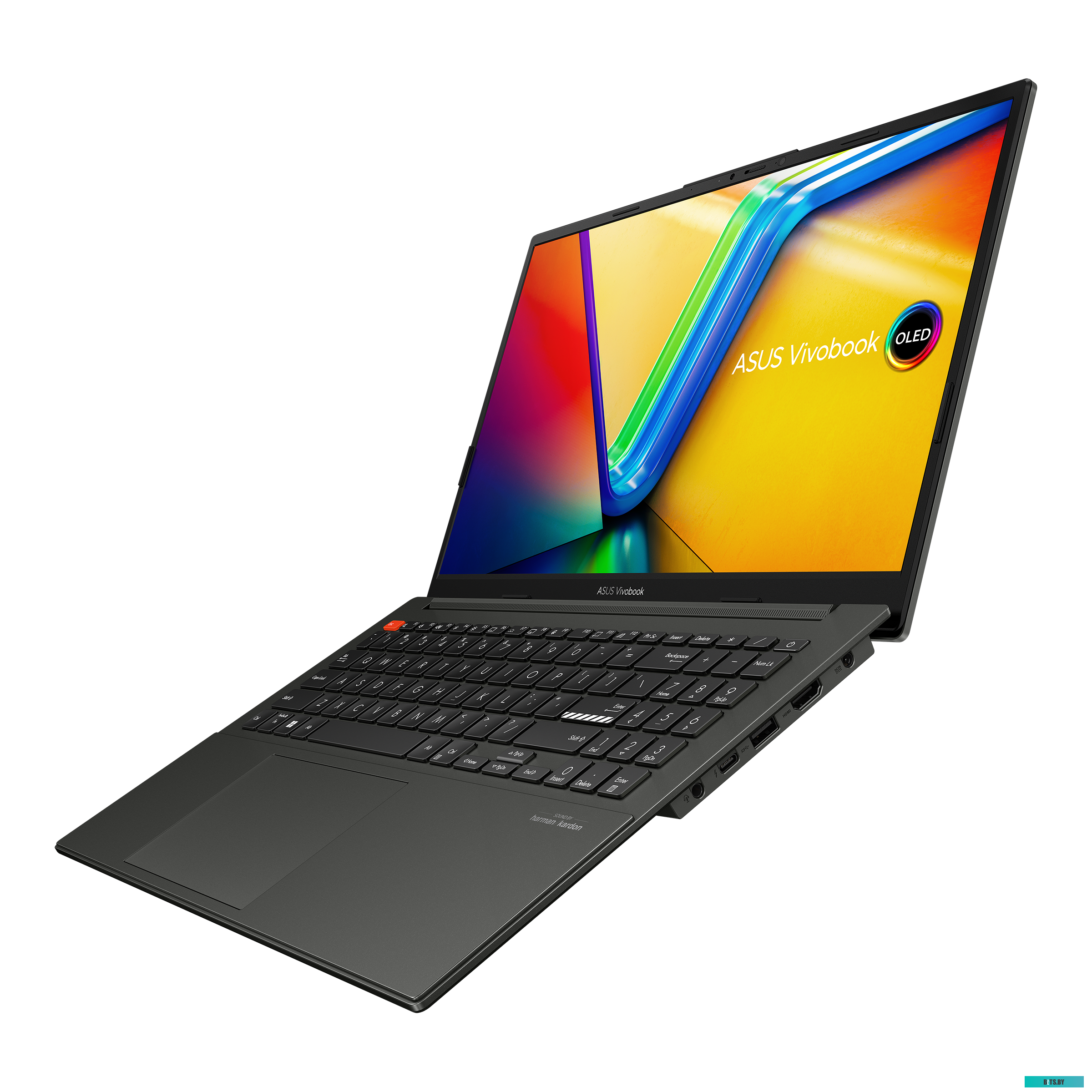 Ноутбук ASUS VivoBook S 15 K5504VA i5-13500H 16Gb SSD 512Gb Iris Xe Graphics 15,6 2.8K OLED 75Вт*ч Win11 Серебр (BAPE Edition) K5504VA-MA342W 90NB0ZK6