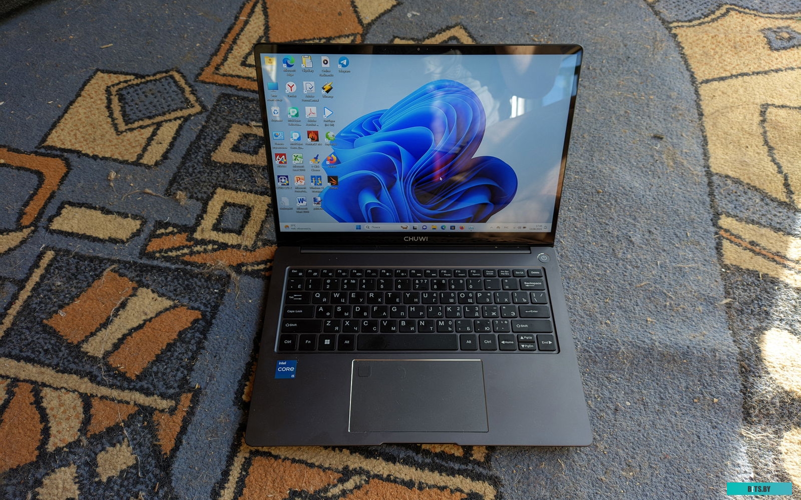 CWI621-521E5N1HDNXX Ноутбук Chuwi CoreBook 13 CWI621-521E5N1HDNXX i5 1235U/16GB/512GB SSD/noDVD/UHD graphics/13.3" WUXGA IPS/cam/BT/WiFi/Win11Home/gre