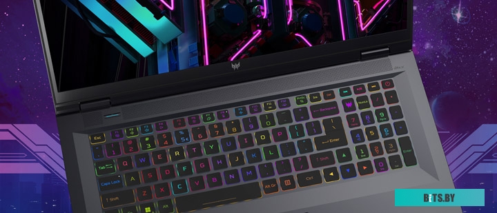 NH.QKRER.005 Ноутбук ACER PH18-71,18"WQXGA IPS 240Hz DCI-P3 100% DDS,i9-13900HX, 32GB DDR5,1TB SSD, RTX 4080 12GB