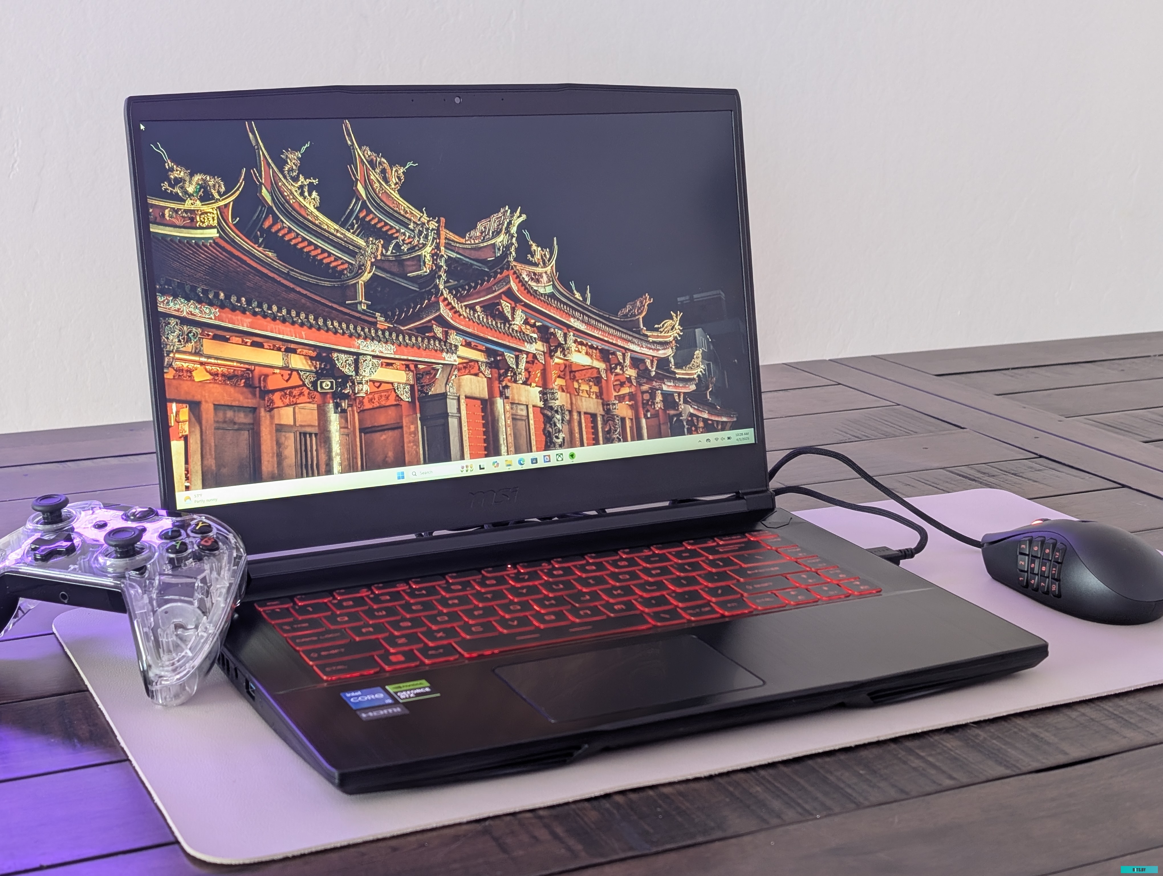 Ноутбук MSI GF63 Thin 12VE-1038XRU Core i5 12450H 16Gb SSD1Tb NVIDIA GeForce RTX4050 6Gb 15.6" IPS FHD (1920x1080) Free DOS black WiFi BT Cam (9S7-16R