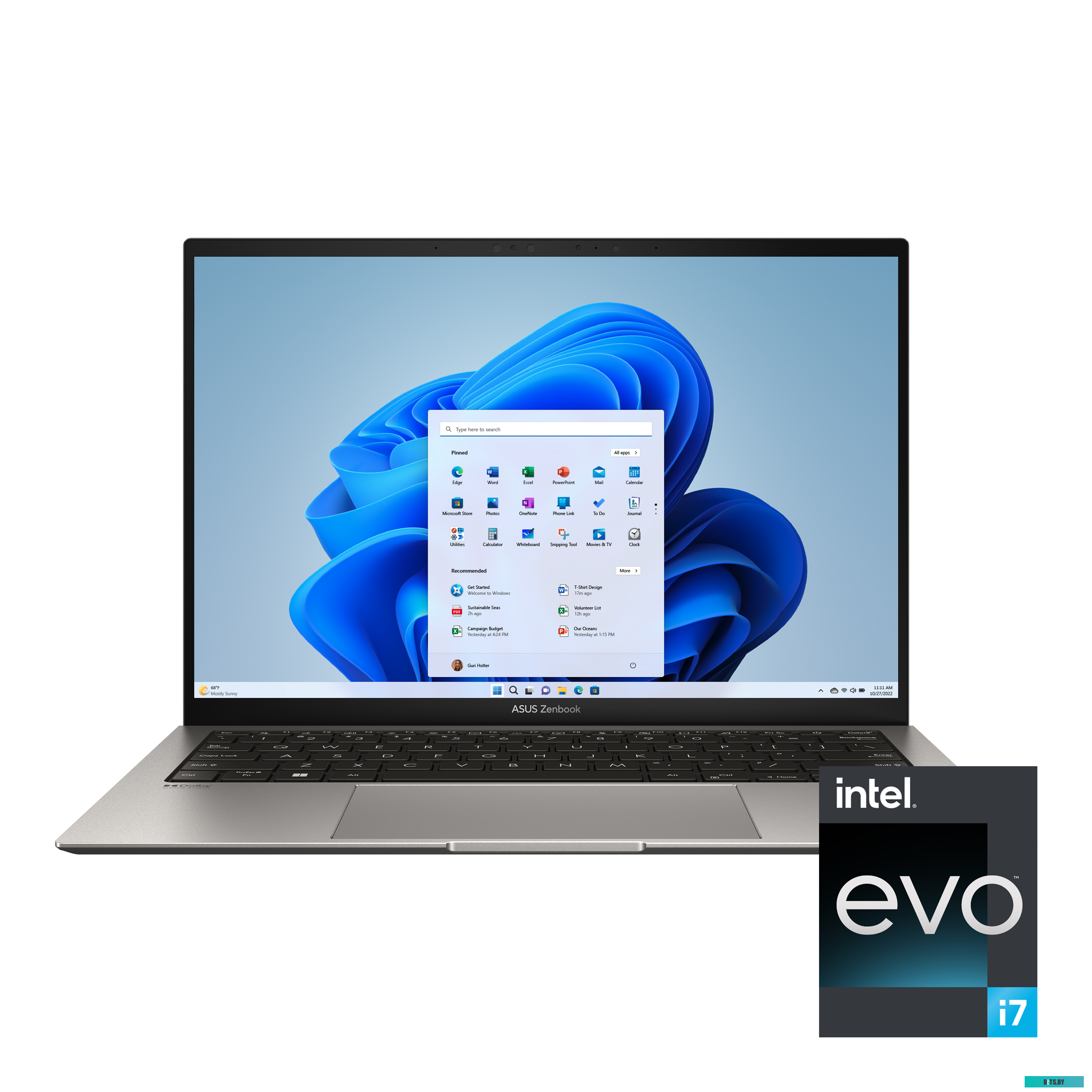 Ноутбук Asus Zenbook S UX5304MA-NQ138W 90NB12V2-M008F0