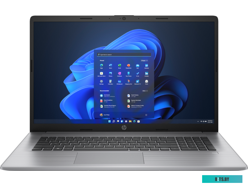 HP 470 G9 Core i5-1235U 17.3" FHD (1920x1080) 300nits AG,8Gb DDR4(2x4GB),512GB SSD,41Wh,Backlit,2.1kg,1y,Asteroid Silver,Win11Pro Multilanguage,KB Eng