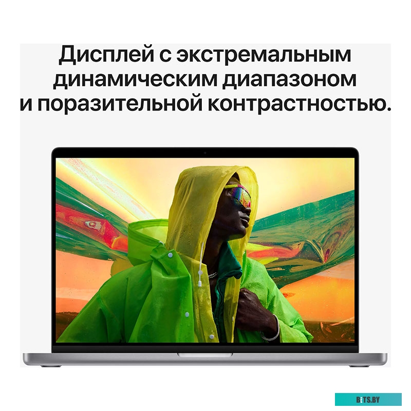MKGQ3ID/A Ноутбук MacBook Pro 14" Space Grey 10CPU/16GPU 16/1TB Apple M1Pro MKGQ3ID/A A2442